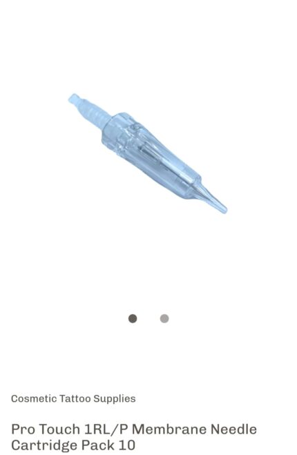 Pro Touch 1RL/P Membrane Needle Cartridge – Pack of 10